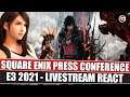 Square Enix Press Conference | E3 2021 | Livestream React | Gaming Instincts