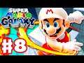 Super Mario Galaxy - Gameplay Walkthrough Part 8 - Freezeflame Galaxy! (Super Mario 3D All Stars)