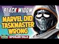 BLACK WIDOW AND THE TASKMASTER PROBLEM | Double Toasted