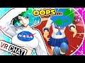 Earth Chan Dropped Her Badonkas!  - VRChat Funny Moments