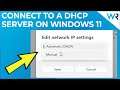 How to connect to a DHCP server on Windows 11