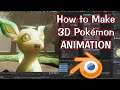 How to create 3D pokémon animation?