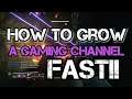 How to Grow a Gaming Channel Explained In 3 mins