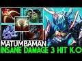 Matumbaman [Sven] Insane Damage 3 Hit K.O Close Game 7.22 Dota 2
