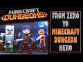 MINECRAFT DUNGEONS - HOW TO POWER LEVEL TO END GAME IN 1 STREAM - FROM ZERO TO MINECRAFT HERO - EP.1