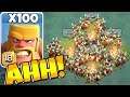 NEW! Using ALL Elite Lvl 18 Barbs!! "Clash Of Clans" BH9 MASS ATTACK!!