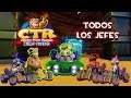 Crash Team Racing Nitro Fueled (Nintendo Switch) - Todos Los Jefes (Dificultad Difícil, Sin Daño)