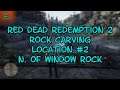 Red Dead Redemption 2 Rock Carving Location #2 North of Window Rock