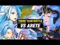 ARETE Vs. AZURA & SHIGURE - 2 Fates Theme Battles! Fire Emblem Heroes [FEH]