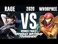 Armada's Birthday Tournament WF - Rage (Bayonetta) Vs. Whoophee (Samus) Smash Ultimate - SSBU
