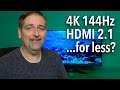 Best 4K Gaming Monitor for the Money? Gigabyte M28U - HDMI 2.1 - 144Hz IPS