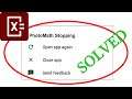 Fix PhotoMath App Keeps Stopping Error In Android & Ios - PhotoMath Not Working Problem Solved