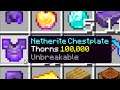 Minecraft UHC but i spawned with Thorns 100,000..