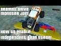 (OUTDATED) BeamNG.Drive Monster Jam; How to install/tune/keybind Independent Rear Steering!