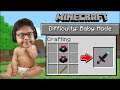 Playing BABY MODE in MINECRAFT with BABY FACE | MINECRAFT IN HINDI GAMEPLAY | AYUSH MORE