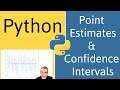 Python for Data Analysis: Confidence Intervals