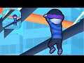 Roof Rails - All levels Android & iOS Gameplay! Game Part 1