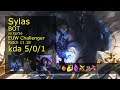 Sylas Bot & Yasuo vs Kai'Sa & Rakan - EUW Challenger 5/0/1 Patch 11.18 Gameplay