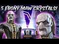 5x 6 Star Ebony Maw Cavalier Featured Crystal Opening! - Marvel Contest of Champions