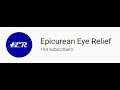 A late, as in damn I missed it, entry into Epicurean Eye Relief's contest