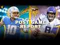 Chargers vs Vikings: Offensive Woes - Post Game Report | Director's Cut