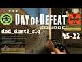 Day of Defeat Source (2021) - dod_dust2_slg (45-22) - Gameplay #173​ [1080p60FPS]