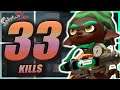 EASY 33 KILLS WITH THE MOST ACCURATE WEAPON IN SPLATOON 2 | (Splash-o-Matic)