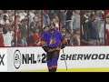 Gostisbehere Breaks His Leg On Reimer's Head (NHL 21)