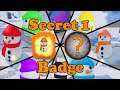 How to get the Secret 1 Badge in Super Golf | Snowman Ball Unlock | How to hit ALL 8 SNOWMEN