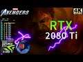 Marvel's Avengers 4K | RTX 2080 Ti | i9 9900K | High Settings