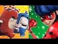 Oddbods Turbo Run VS Miraculous Ladybug & Cat Noir