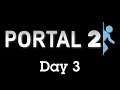 Portal 2 Co-op with Mandy - Day 3