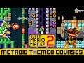 Super Mario Maker 2 - Metroid Themed Courses!