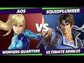 S@X 416 Winners Quarters - AoS (ZSS) Vs. Squidplumber (Richter) Smash Ultimate - SSBU