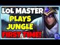 10 Year LoL Main plays JUNGLE Loki for the FIRST TIME! - (Smite Gameplay)