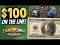 $100 PRIZE IF I WIN!! Do Edwin, Foe Reaper, and I Have What it Takes? | Battlegrounds | Hearthstone