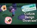 Animal Crossing New Horizons - Custom Design Showcase! Tree stumps, dirt paths, and more! #Shorts