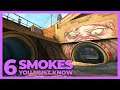 de_overpass | 6 SMOKES YOU MUST KNOW