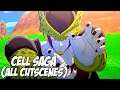 Dragon Ball Z Kakarot - Cell Saga The Movie All Cutscenes (HD) ENG DUB