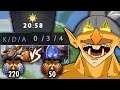 Insane Techies vs 9K MMR From 20Mins Zero Kill to Unstoppable  | Techies Official