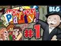 Let's Play Monopoly Party - Part 1 - Can't Land on Properties
