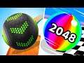 Satisfying Video l How To Play Going Balls and Ball Run 2048 l Walkthrough Gameplay ASMR