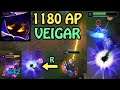 1180 AP VEIGAR - 80 Ability Haste - League of Legends Ranked Gameplay