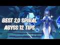 98.67% of Genshin Players Don't Know These 2.0 Abyss Tips - Genshin Impact 2.0 Spiral Abyss Floor 12