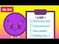 Coding Train Live: Exploring New Studio and a Coding Challenge?