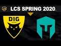 DIG vs IMT - LCS 2020 Spring Split Tiebreakers - Dignitas vs Immortals