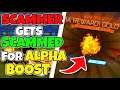 I SCAMMED A SCAMMER for the ALPHA BOOST on Rocket League!!! [2020] EP.5