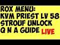 🔴 LIVE:  FIRST STROUF IN ODIN PHANTOM !LV 58 KVM ,GUIDE PRIEST, QNA | RAGNAROK X NEXT GENERATION ROX