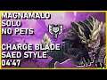 MH Rise: HR7★ Magnamalo Solo (Charge Blade) - 4:47 - TA Wiki Rules