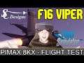 MSFS SC DESIGNS F-16 FALCON PREVIEW! | PIMAX 8KX